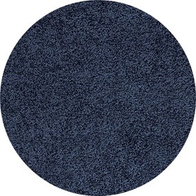 Ayyildiz koberce Kusový koberec Life Shaggy 1500 navy kruh - 160x160 (priemer) kruh cm
