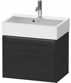 DURAVIT Ketho 2 závesná skrinka pod umývadlo Compact, 1 zásuvka, 584 x 390 x 440 mm, dub čierny, K25073016160000