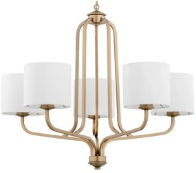 Argon 2172 - Luster na reťazi MARANELLO 5xE27/15W/230V