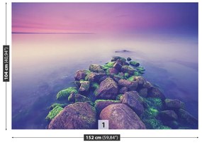 Fototapeta Vliesová Plážové kamene 104x70 cm