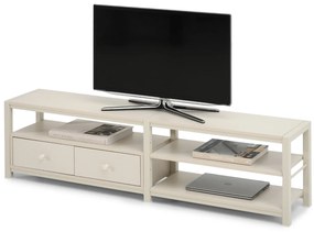 TV stolík/skrinka Empantana (krémová). Akcia -16%. Vlastná spoľahlivá doprava až k Vám domov. 1137061