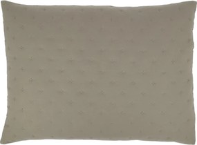 Mäkká taupe obliečka na vankúš Aix Soft – 70*50 cm