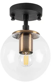 Závesný luster Atmaca - 10205, čierna
