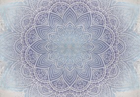 Fototapeta - Mandala v betóne (147x102 cm)