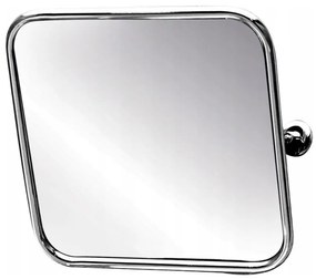 Cersanit Etude, nastaviteľné zrkadlo 60X60 cm, chróm, K97-039