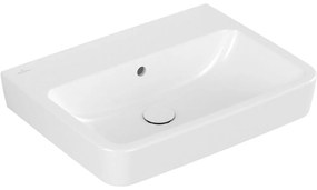 VILLEROY &amp; BOCH O.novo závesné umývadlo bez otvoru (zadná a spodná strana brúsená), s prepadom, 600 x 460 mm, biela alpská, 4A416J01