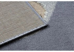 Detský kusový koberec PP Fox šedý 160x220cm