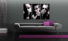 Ručne maľovaný POP Art obraz GODFATHER | rôzne rozmery