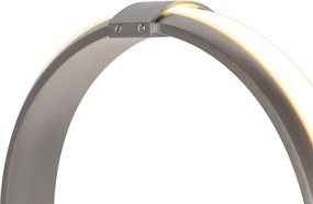 Dizajnové závesné svietidlo oceľ stmievateľné vrátane LED - Viola Due