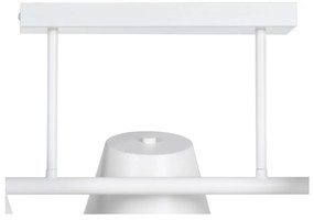 Biele stropné svietidlo 38x62,5 cm Simplico – Ixia