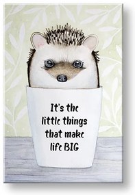 Obraz na stenu s textom Its the little things | rôzne rozmery