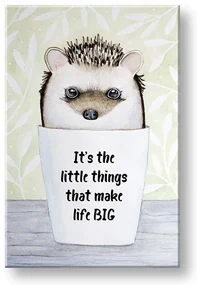 Obraz na stenu s textom Its the little things | rôzne rozmery