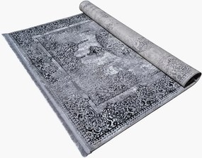 DC Koberec Exclusive 249 sivá čierna Rozmer: 140×190 cm