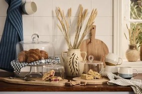 IB Laursen Drevená oválna doska s koženou šnúrkou ACACIA WOOD - viac veľkostí Veľkosť: S
