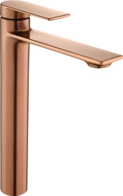 Rea Storm, vysoká umývadlová batéria h-295, medená matná, REA-B3002