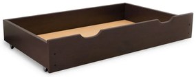 Úložný box pod posteľ 98 cm, orech