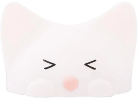 MegaLight - LED RGB Stmievateľná nabíjacia detská dotyková lampa CATTY CAT LED/5V
