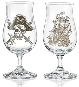 Crystalex BUCANEER poháre na rum 190 ml, 2 ks