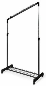 Compactor Stojan na šaty pod schody Stairs Black, 91,5 x 45 x 102-170 cm