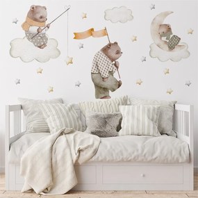 Gario Detská nálepka na stenu Dreamland - medvedíky