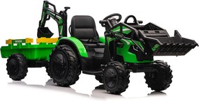 LEAN CARS Batériové rýpadlo SX2068 zelené