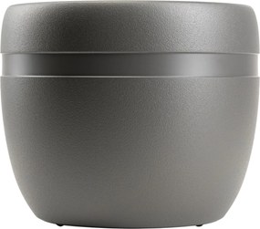 PLASTOVÝ KVETINÁČ LUNA CLASSIC 45,5X38 CM ANTRACITOVÁ