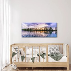 Obraz jazera (120x50 cm)