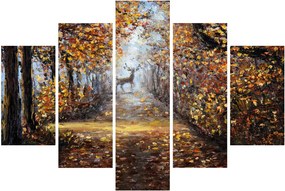 Obraz - Duch lesa (150x105 cm)