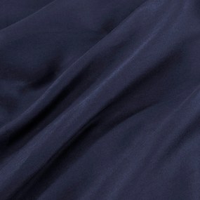 SATÉNOVÉ OBLIEČKY SATYNLOVE CLASSIC 200X220 CM, 2KS 70X80 CM TMAVOMODRÉ