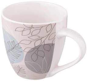 Altom Porcelánový hrnček Listy, 400 ml