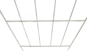 Mriežka na popínavé rastliny Paula - 180 x 85,5 cm - Biela antik