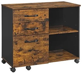 VASAGLE Kartotéka s dvoma zásuvkami SONGMICS OFC041B01