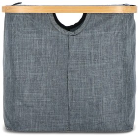 Skladací kôš NOLVIO 25 L, modrosivý