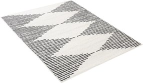 TA Koberec 3478A KRÉMOVÁ / ČIERNA GRACE