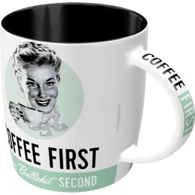 Hrnček Coffee First, Bullshit Second