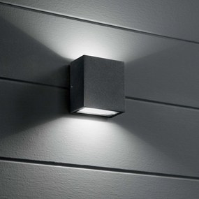 Vonkajšie nástenné svietidlo IDEAL LUX ARGO ANTRACITE 3000K 250946