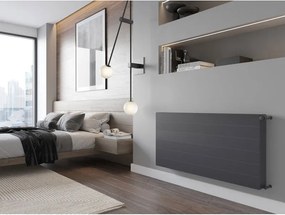 Mexen, panelový radiátor Mexen Line CL22 500 x 1200 mm, bočné pripojenie, 1637 W, antracit - W422L-050-120-66