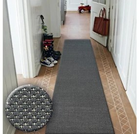 Behúň SIZAL FLOORLUX 20433 čierny