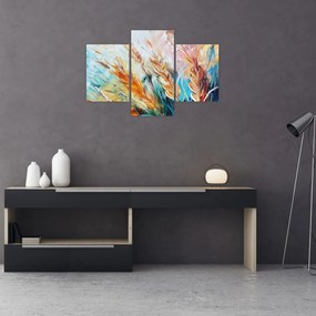 Obraz - Pšenica, abstrakcia (90x60 cm)