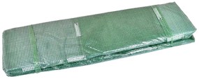 Fólia na záhradný fóliovník Greenhouse 400x250x200 cm - zelená