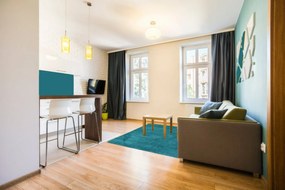 B-line, Kusový koberec Spring turquise, 160x230, modrá, obývacia izba