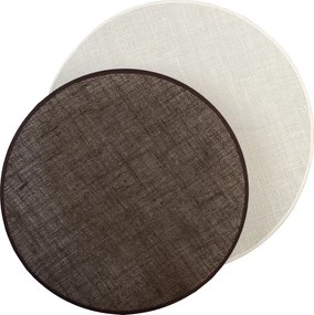 BRILAGI - Nástenné svietidlo CIRCLES 1xE27/60W/230V pr. 45 cm krémová/hnedá