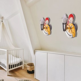 Nowodvorski Nowodvorski, nástenné svietidlo 1xE14 vzor: žltý pirát 4717, OSW-21012