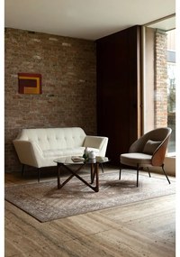 Krémová pohovka z textílie buklé 150 cm Kate – Dutchbone