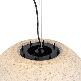 Inteligentná vonkajšia lampa sivá 56 cm IP44 vrátane Wifi A60 - Nura