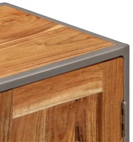vidaXL Komoda 65x30x75 cm akáciový masív-