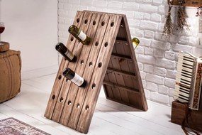 Stojan na fľaše Bodega 91cm natural