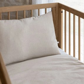 Postieľka z dubového dreva 70x140 cm v prírodnej farbe Forrest – Vipack