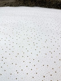 INTERMEDIC SK Posteľná obliečka Hnedé Hviezdičky 140x200/70x90 – Minimalistický vzor