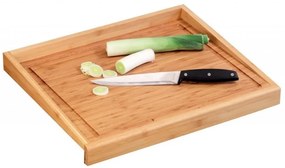 Zeller Present Krájacia doska, valček, bambusová so zarážkou, 50x40
